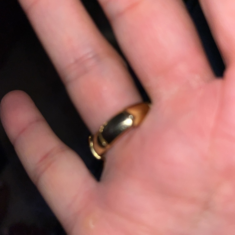 Flower Statement Ring One Size Adjustable With Fr… - image 5